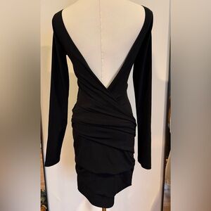 Elizabeth & James black dress